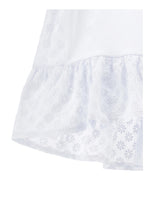 Monnalisa Holiday White Maxi T-Shirt | Casa Childrenswear