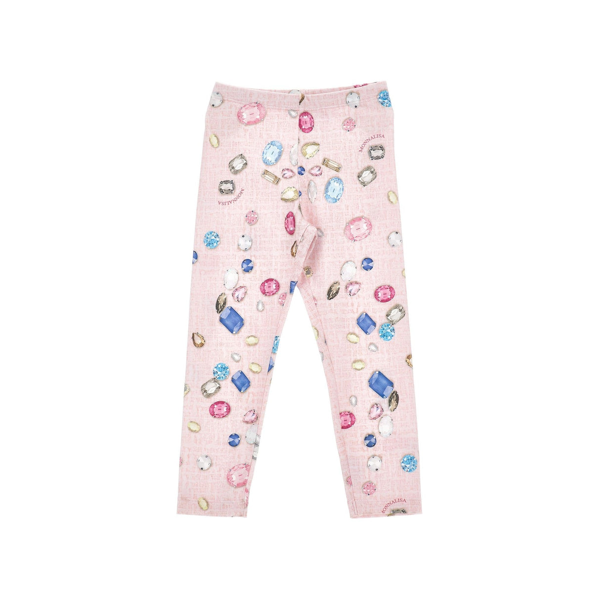 Monnalisa Gem Printed Leggings | Casa Childrenswear