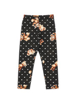 Monnalisa Teddy Print Leggings | Casa Childrenswear