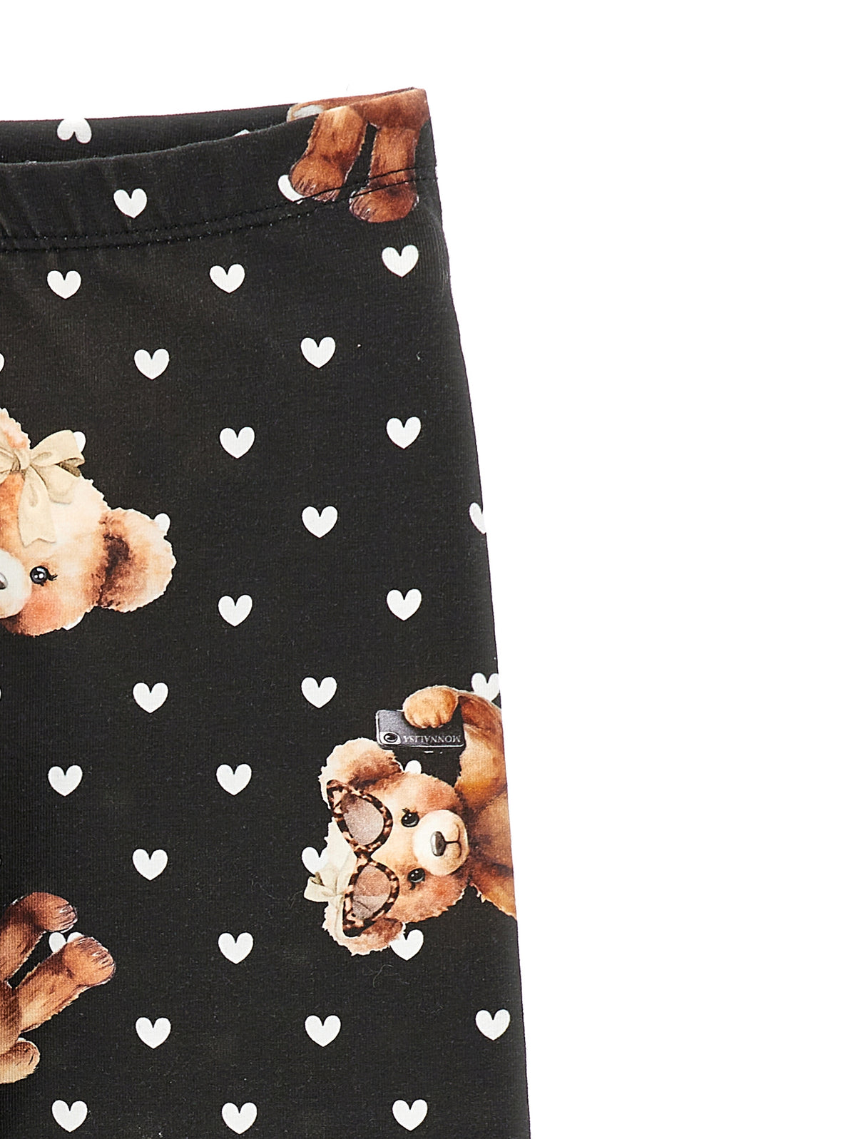 Monnalisa Teddy Print Leggings | Casa Childrenswear
