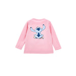 Monnalisa Lilo & Stitch Long Sleeve T-Shirt | Casa Childrenswear