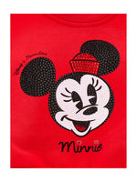 Monnalisa Mini Mouse Red Sweatshirt | Casa Childrenswear