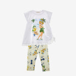 Monnalisa Girls Tinkerbell Legging Set | Casa Childrenswear