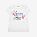 Monnalisa Girls Be Free Print T-Shirt | Casa Childrenswear