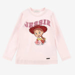 Monnalisa Girls Pink Jessie Top | Casa Childrenswear