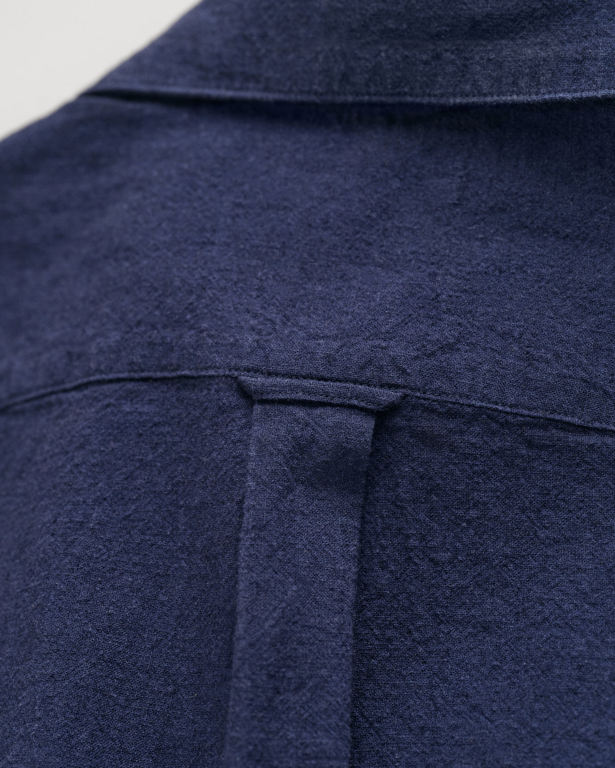 Gant Cotton Linen Short-Sleeve Shirt Navy | Casa Childrenswear