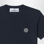Stone Island Boys Navy Compass T-Shirt | Casa Childrenswear