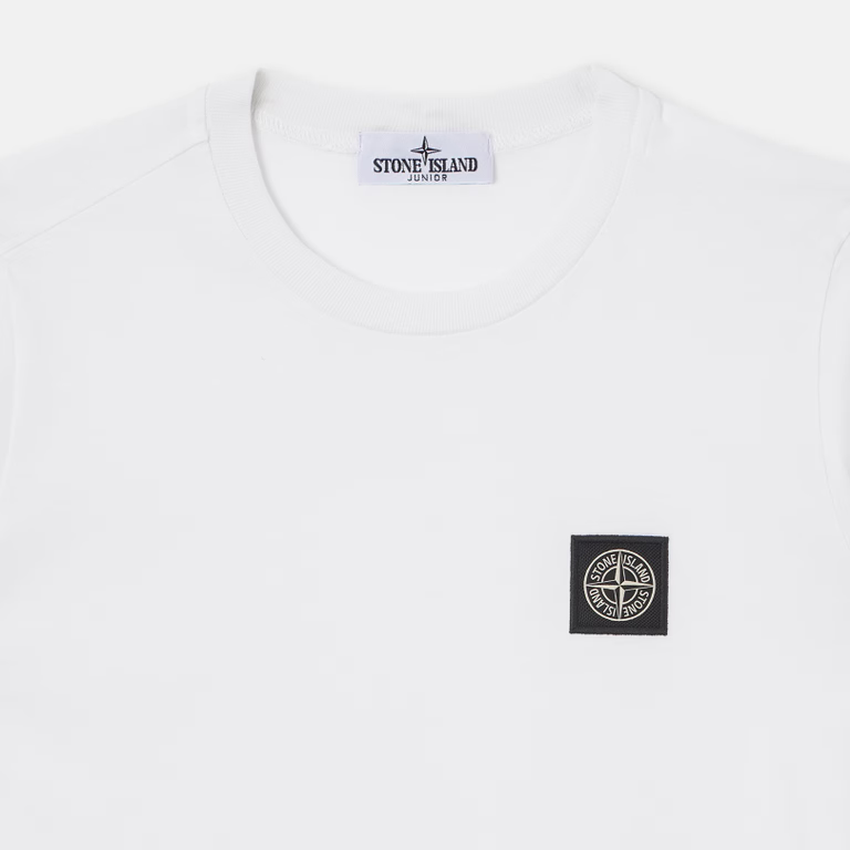 Boys White Compass T-Shirt