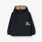 Burberry Boys Beige Reversible Check Jacket | Casa Childrenswear