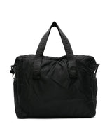 Moschino Baby Black Teddy Logo Changing Bag | Casa Childrenswear