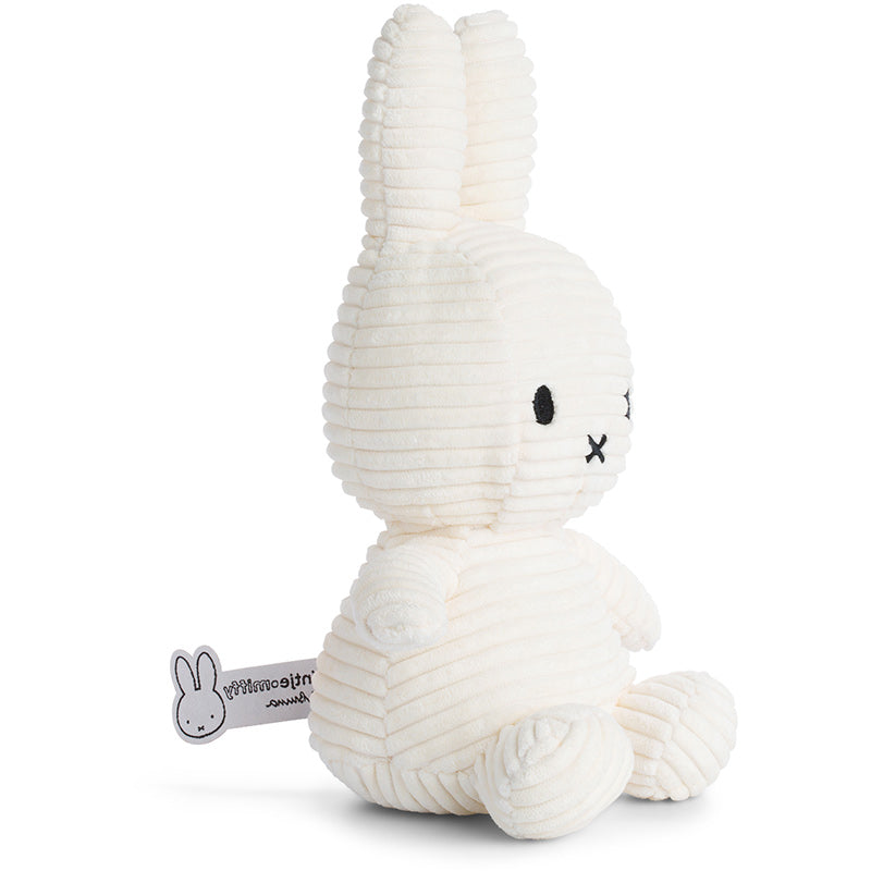 Miffy Corduroy ECO White - 23 cm | Casa Childrenswear