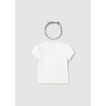 Mayoral White T-Shirt & Headband | Casa Childrenswear