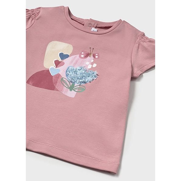 Mayoral Rose Printed T-Shirt | Casa Childrenswear