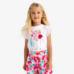 Mayoral White Shopping T-Shirt | Casa Childrenswear