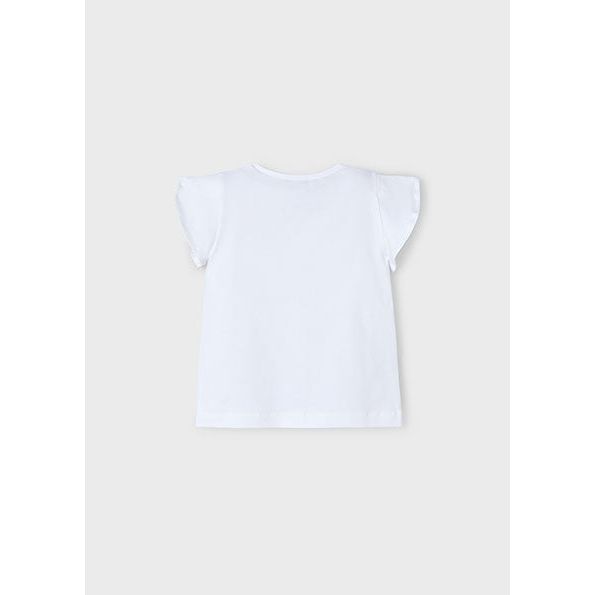 Mayoral White Shopping T-Shirt | Casa Childrenswear