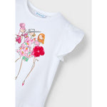 Mayoral White Shopping T-Shirt | Casa Childrenswear