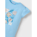 Mayoral Sky Flowers T-Shirt | Casa Childrenswear