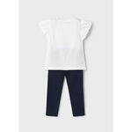 Mayoral Navy Floral Leggings Set | Casa Childrenswear