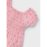 Mayoral Salmon Dress with Smock | Casa Childrenswear