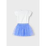 Indigo Tulle Skirt Set