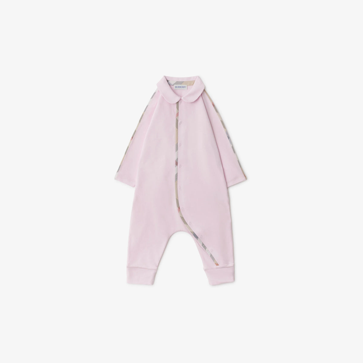 Burberry Pink Cotton Babygrow Gift Set | Casa Childrenswear