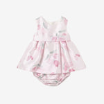 Mayoral Baby Girls Flower Print Dress with Pants | Casa Childrenswear