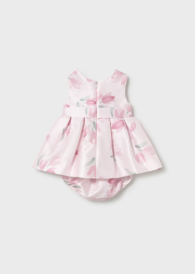 Mayoral Baby Girls Flower Print Dress with Pants | Casa Childrenswear
