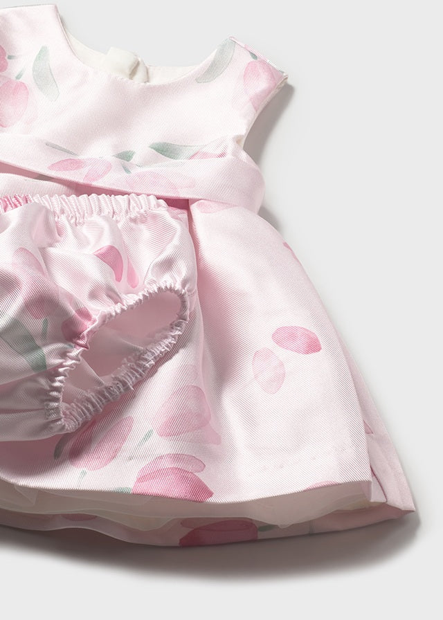 Mayoral Baby Girls Flower Print Dress with Pants | Casa Childrenswear