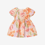 Mayoral Blossom Pink Printed Dress | Casa Childrenswear