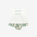 Mayoral Blue Print Skirt Set | Casa Childrenswear