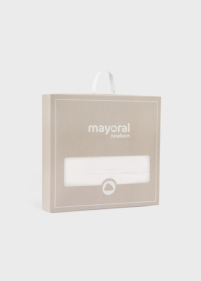 Mayoral Cream Baby Blanket | Casa Childrenswear