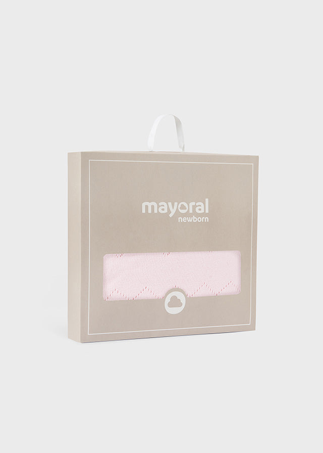 Mayoral Pink Baby Blanket | Casa Childrenswear