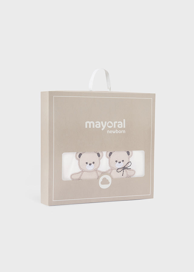 Mayoral Natural Printed Blanket | Casa Childrenswear