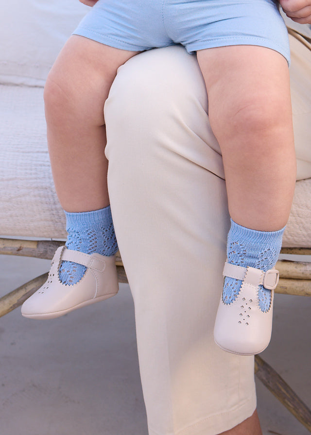 Mayoral Beige Soft Sole Baby Shoes | Casa Childrenswear