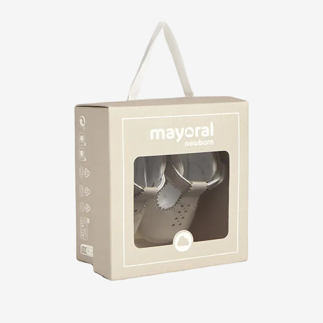 Mayoral Beige Soft Sole Baby Shoes | Casa Childrenswear