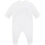 Emile et Rose Lucy Pink Bunny Babygrow | Casa Childrenswear