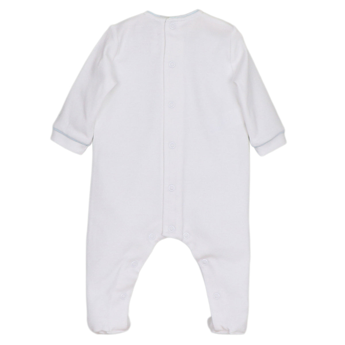 Emile et Rose Murry Blue Bear Print Babygrow | Casa Childrenswear