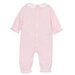 Emile et Rose Marnie Pink Knitted Babygrow | Casa Childrenswear