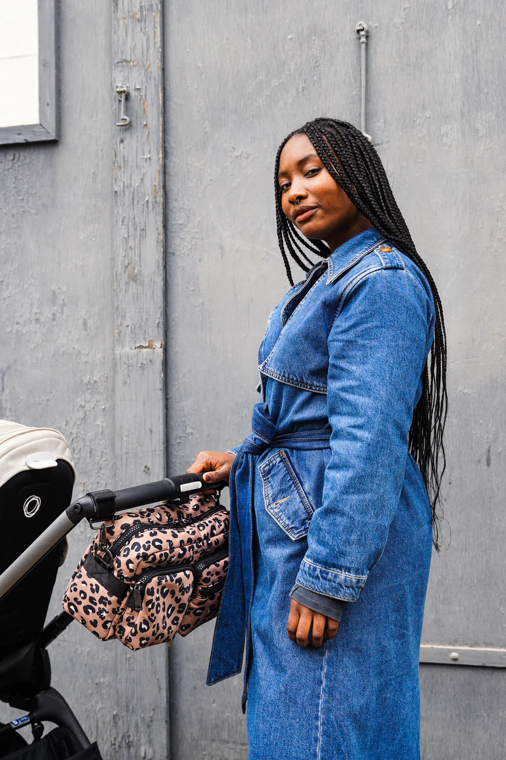 Tiba + Marl Axel Organiser Neutral Leopard | Casa Childrenswear