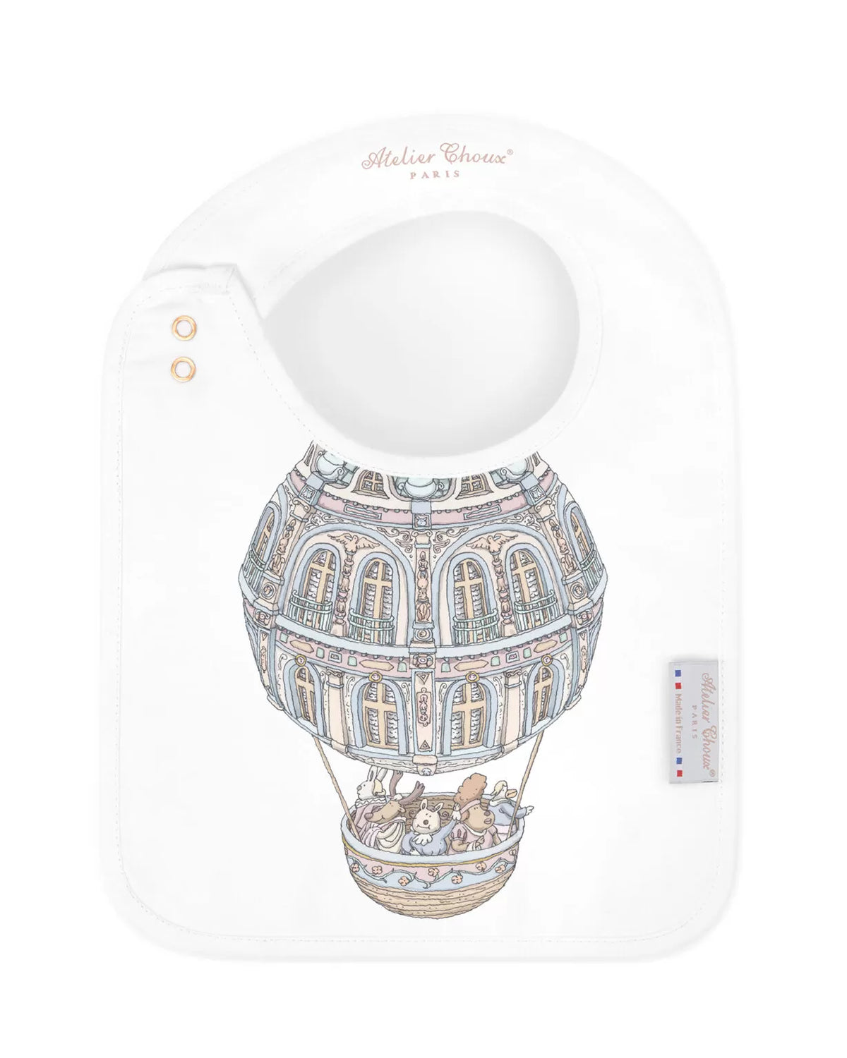 Atelier Choux Satin Bib - Chateau Choux | Casa Childrenswear