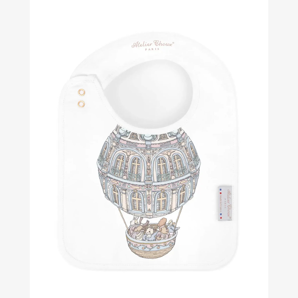 Atelier Choux Satin Bib - Chateau Choux | Casa Childrenswear