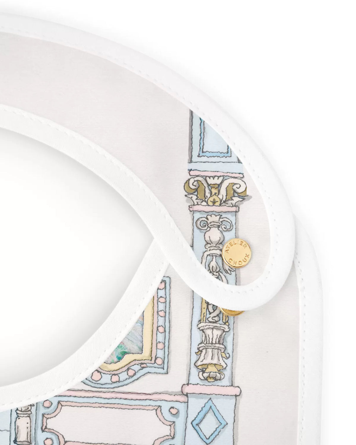 Atelier Choux Satin Bib - Chateau Choux | Casa Childrenswear