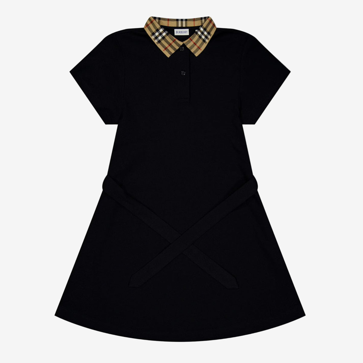 Burberry Girls Black Jersey Dress | Casa Childrenswear