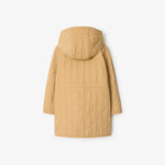 Burberry Beige Long Coat | Casa Childrenswear