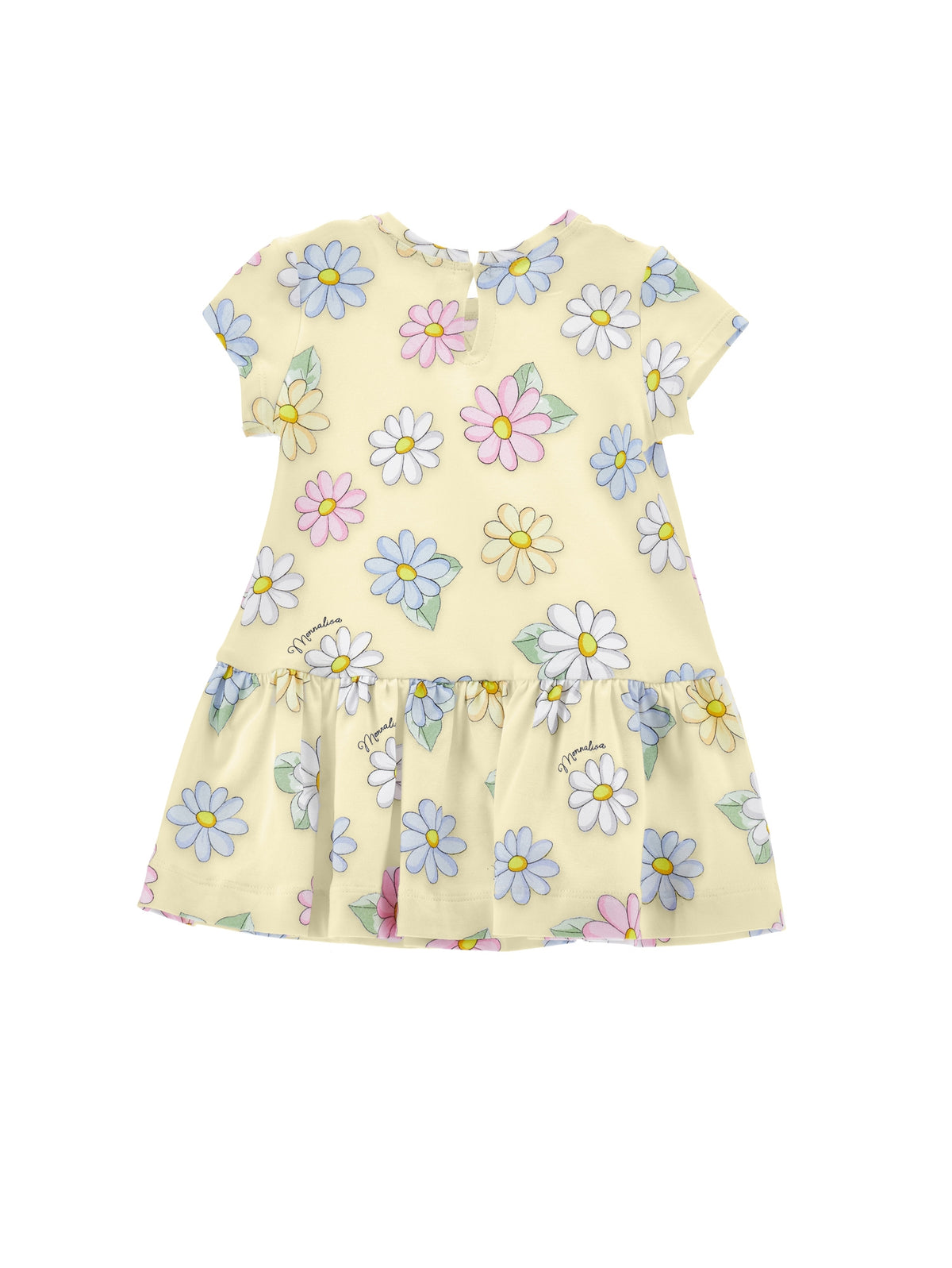 Monnalisa Baby Flower Jersey Dress | Casa Childrenswear