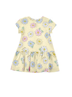 Monnalisa Baby Flower Jersey Dress | Casa Childrenswear