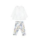 Monnalisa House Print Legging Set | Casa Childrenswear