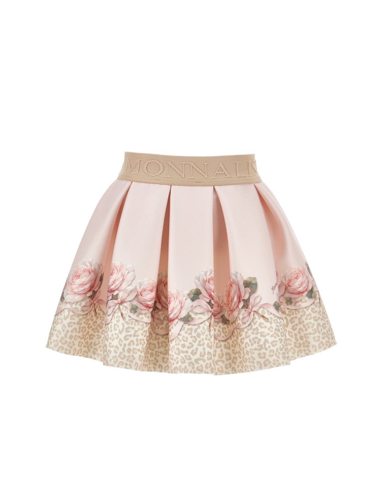 Girls Pink Neoprene Skirt