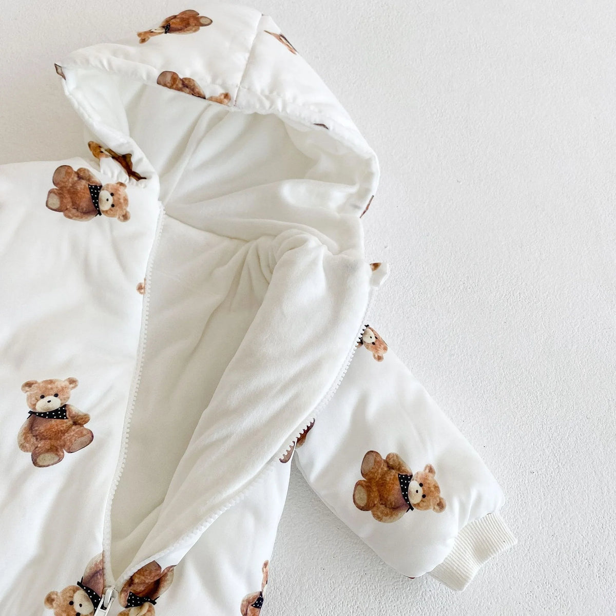Cozy Crew Club Bear Puffer Suit | Casa Childrenswear