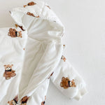 Cozy Crew Club Bear Puffer Suit | Casa Childrenswear